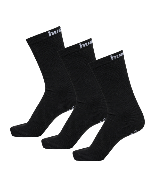 hummel hmlMOVER 3-PACK Socken Schwarz F2001 - schwarz