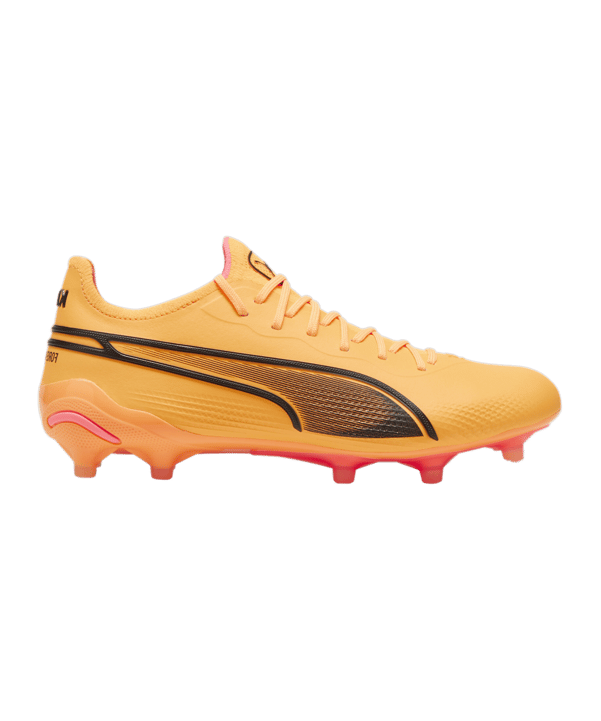 PUMA KING Ultimate FG/AG Damen The Forever Faster Orange Schwarz F05 - orange
