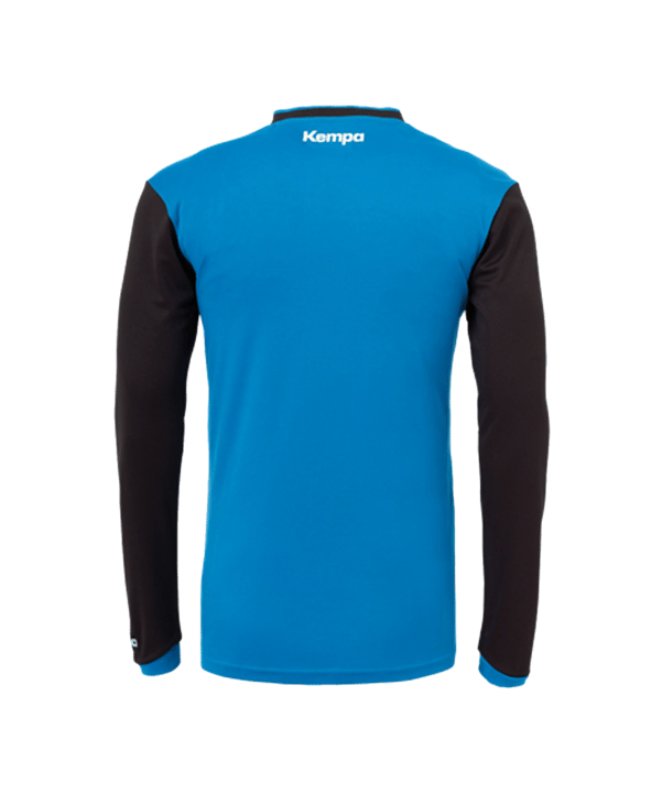 Kempa Emotion Trikot langarm Blau Schwarz F01 - blau