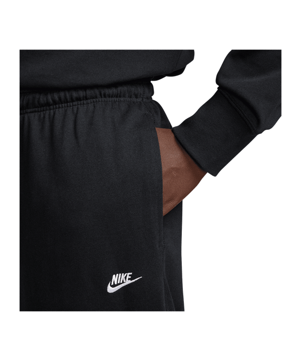 Nike Club Knit Oh Jogginghose Schwarz F010 - schwarz