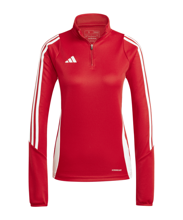 adidas Tiro 24 Trainingstop Damen Rot Weiss