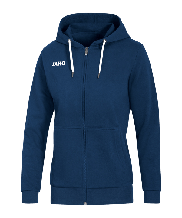 JAKO Base Kapuzenjacke Damen Blau F09