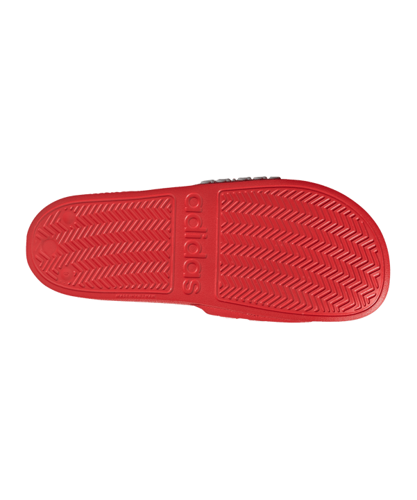adidas Cloudfoam Adilette Shower Regular Rot Weiss - rot