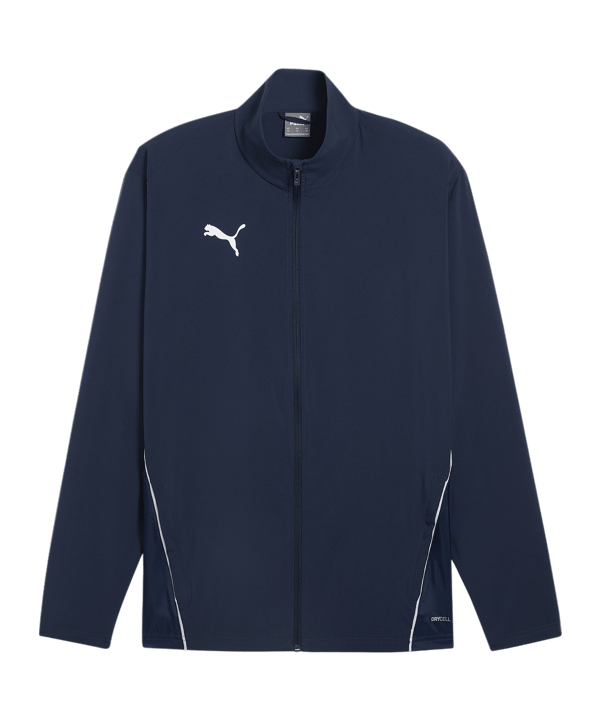 PUMA teamGOAL Sideline Jacke Blau F06