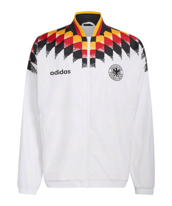 adidas DFB Deutschland Track Jacke Weiß - weiss
