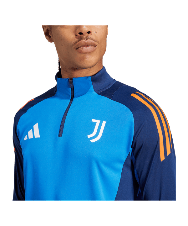 adidas Juventus Tiro 24 Competition HalfZip Blau - blau