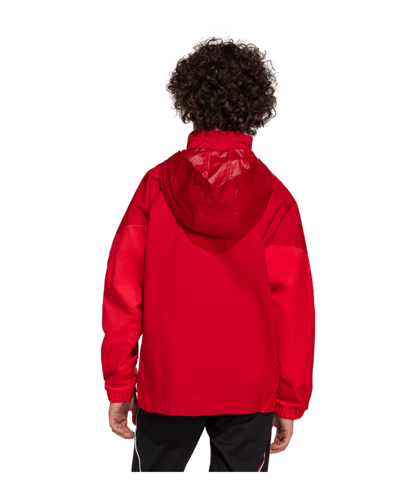 adidas Tiro 25 Competition Regenjacke Kids Rot | - rot