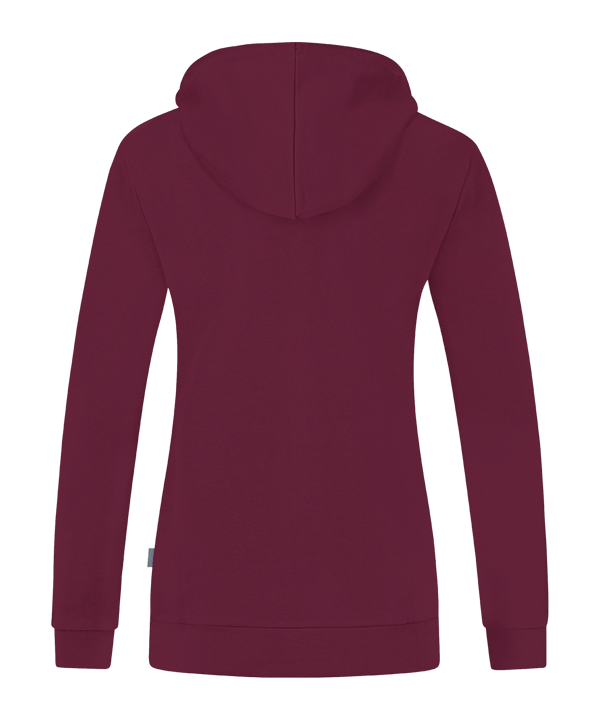 Jako Organic Kapuzenjacke Damen Braun F130 - braun