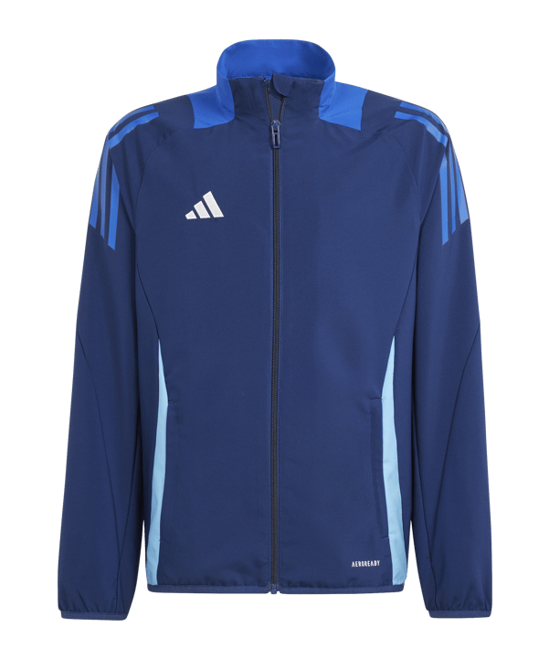 adidas Tiro 24 Competition Präsentationsjacke Kids Blau