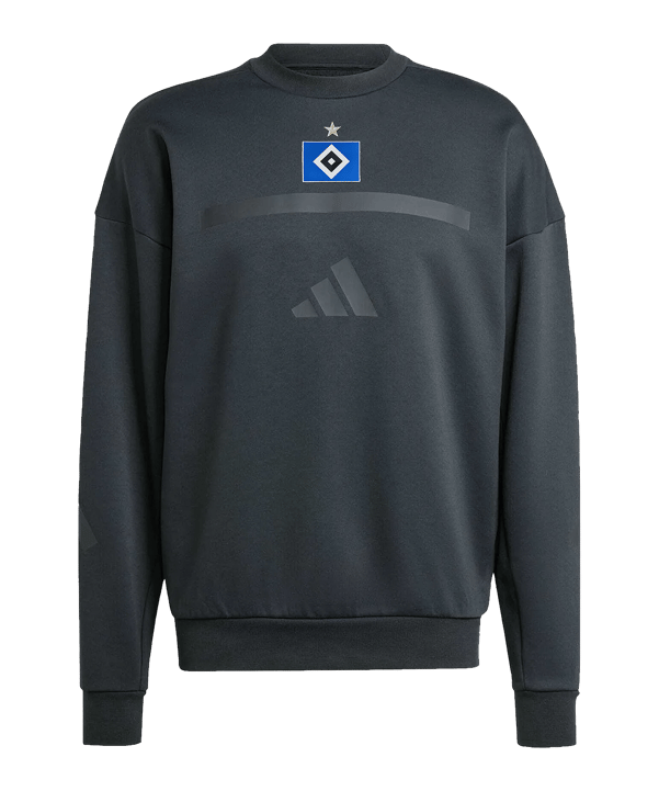 adidas Hamburger SV Präsentation Sweatshirt Schwarz - schwarz