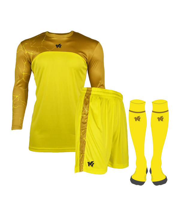 KEEPERsport GKSix Torwarttrikot Set Gelb F908