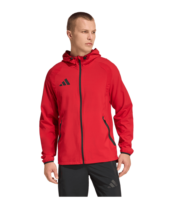 adidas Tiro Travel Windjacke Rot - rot