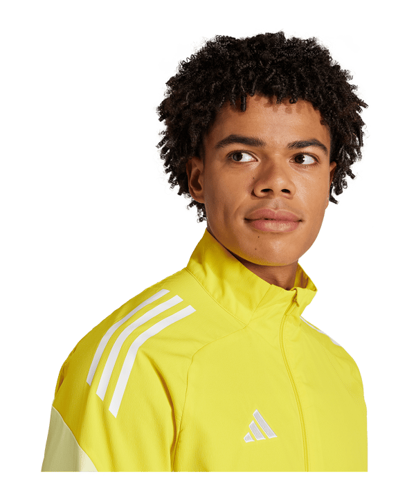 adidas Tiro 25 Competition Präsentationsjacke Gelb | - gelb