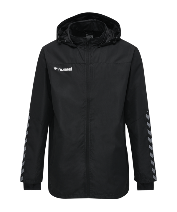 Hummel Authentic Allwetterjacke Kids Schwarz F2114