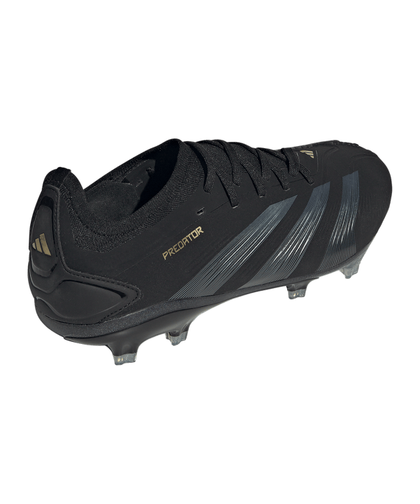 adidas Predator Pro FG Dark Spark Schwarz Grau - schwarz