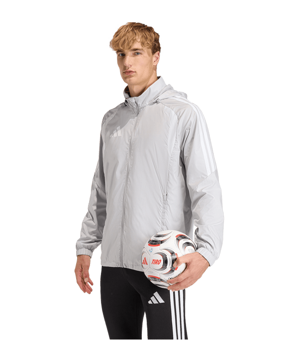 adidas Tiro 26 League Windjacke Grau - grau