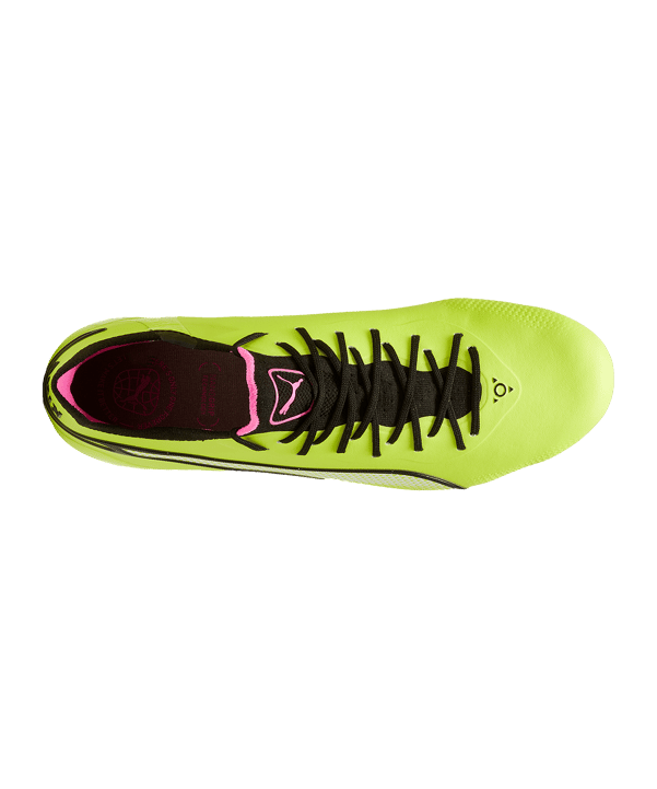 PUMA KING Ultimate MxSG Gelb Schwarz Pink F03 - gruen