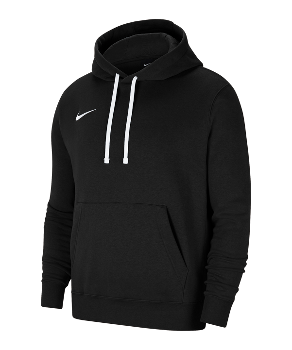 Nike Park 20 Fleece Hoody Schwarz Weiss F010 - schwarz