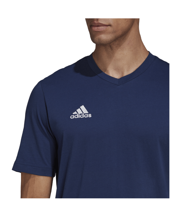 adidas Entrada 22 T-Shirt | Blau - blau
