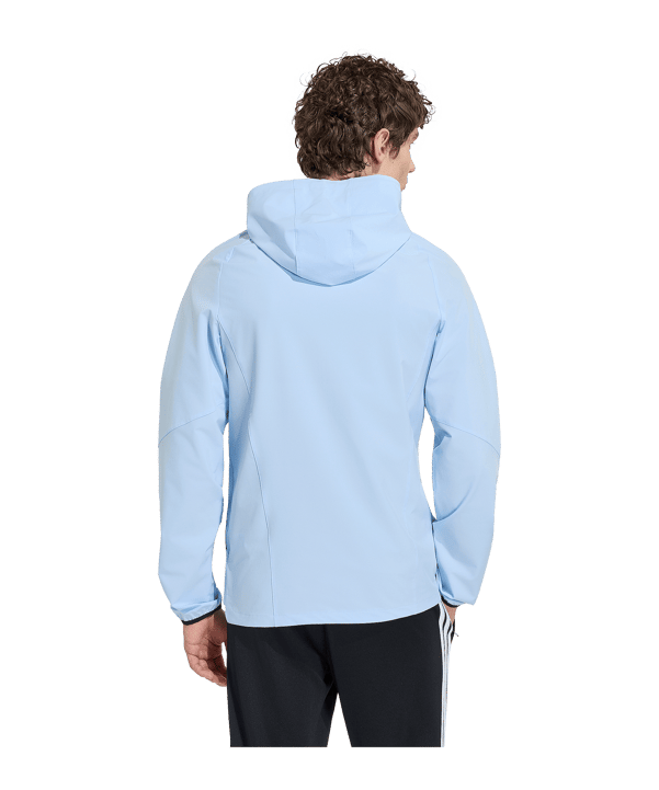 adidas Tiro Travel Windjacke Blau - blau