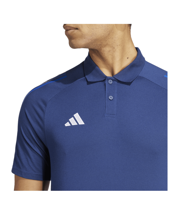 adidas Tiro 24 Competition Poloshirt Dunkelblau | - blau