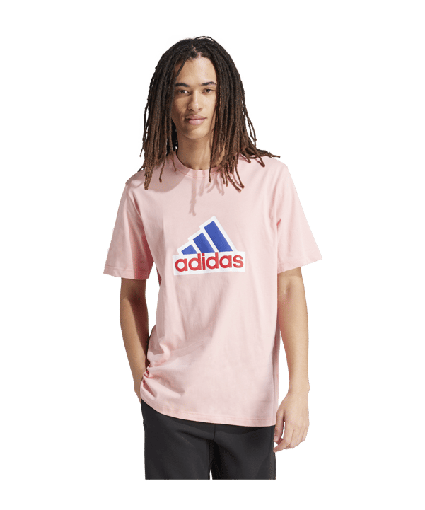 adidas Future Icons Badge of Sport T-Shirt Rosa - rosa