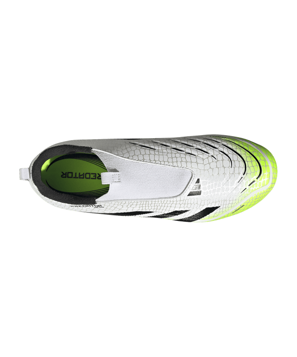 adidas Predator League LL FG Radiant Blaze Kids Weiß - weiss