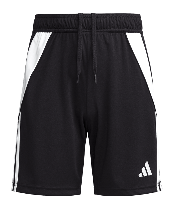 adidas Tiro 24 Short Kids Schwarz Weiss