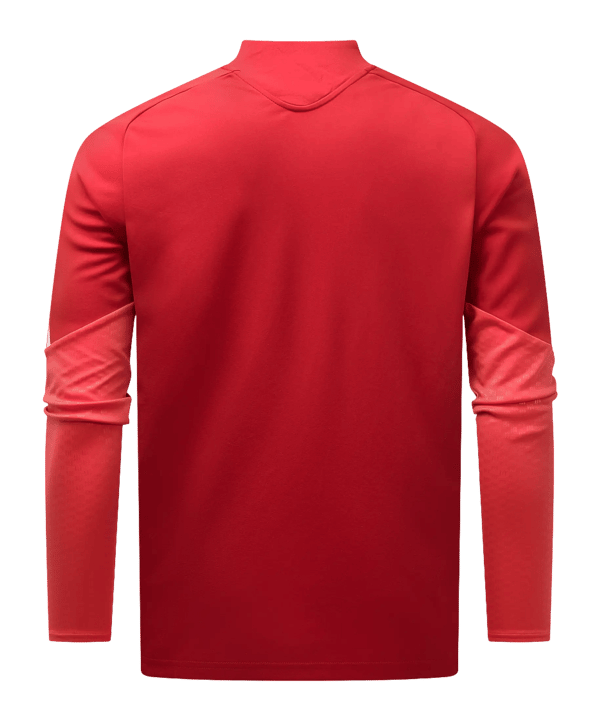 adidas Fortuna Düsseldorf Training Half Zip Top Rot - rot