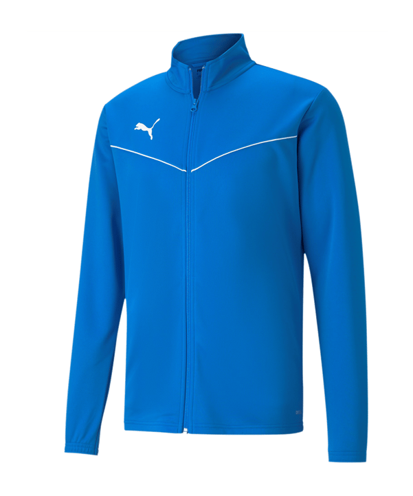 PUMA teamRISE Poly Trainingsjacke Blau F02