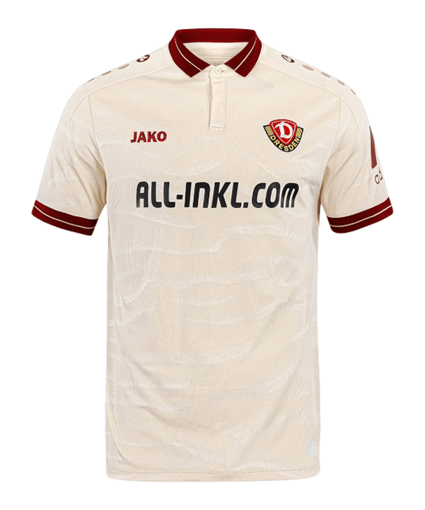 JAKO Dynamo Dresden Trikot 3rd 2025/2026 Kids Weiß F656 - weiss