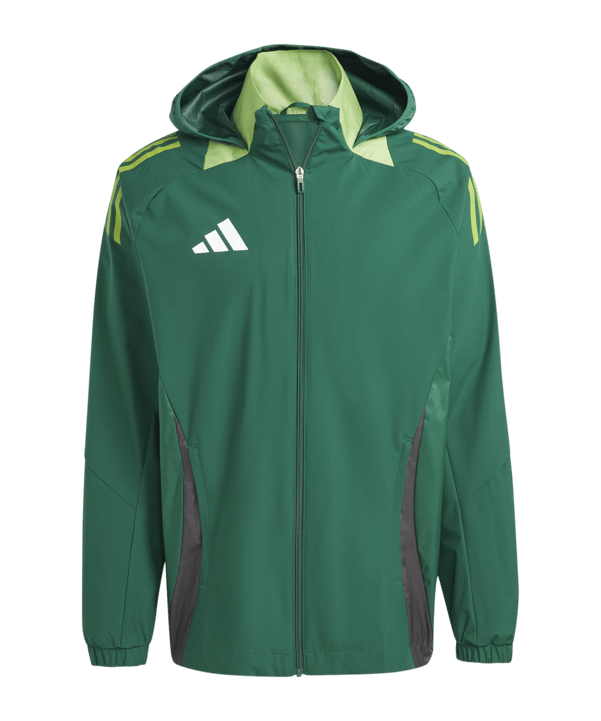 adidas Tiro 24 Competition Allwetterjacke Grün