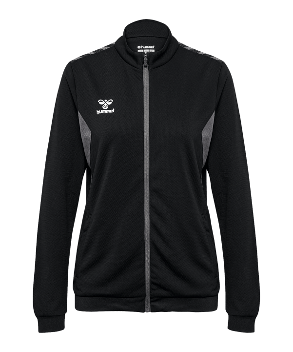 Hummel hmlAUTHENTIC PL Trainingsjacke Damen Schwarz F2001