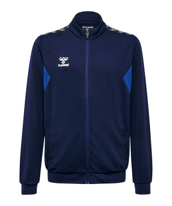 Hummel AUTHENTIC PL Trainingsjacke Kids Blau F7026 