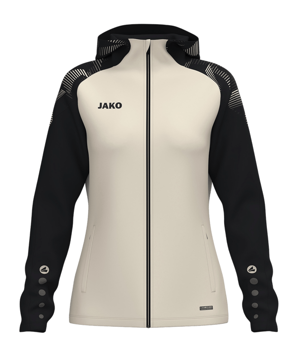 JAKO Sonic Kapuzenjacke Damen Weiß F035 