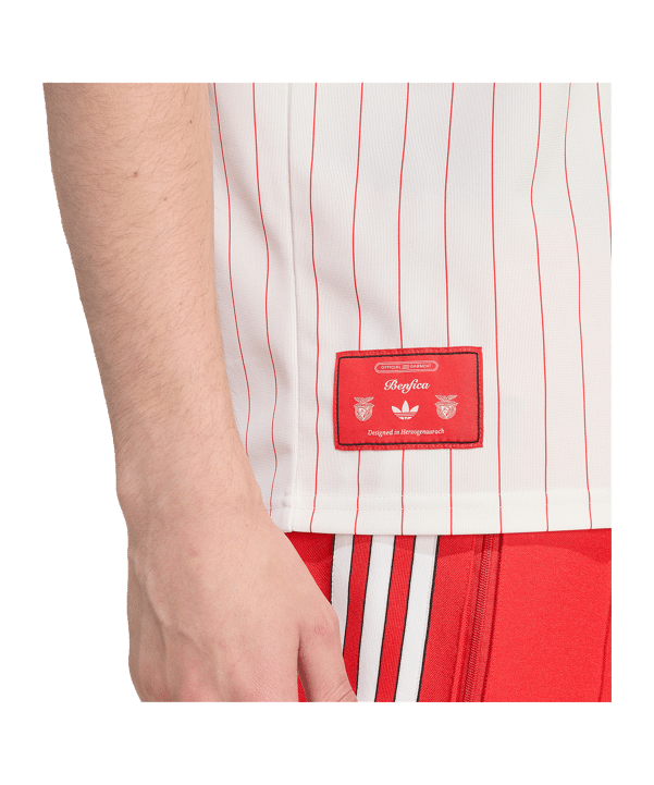 adidas Benfica Lissabon Terrarce Icons Trikot Weiß - weiss