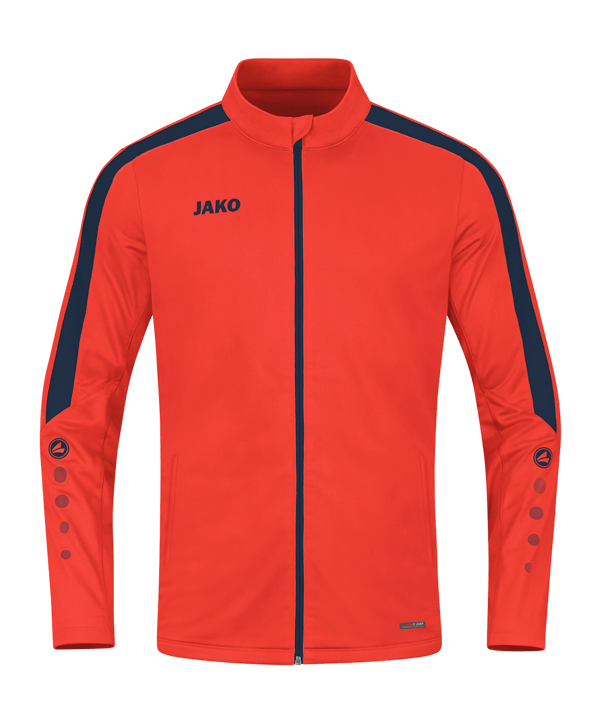 JAKO Power Polyesterjacke Orange Blau F375