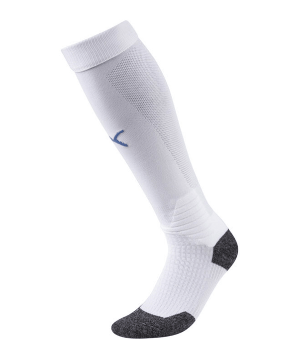 PUMA LIGA Socks Stutzenstrumpf Weiss Blau F12