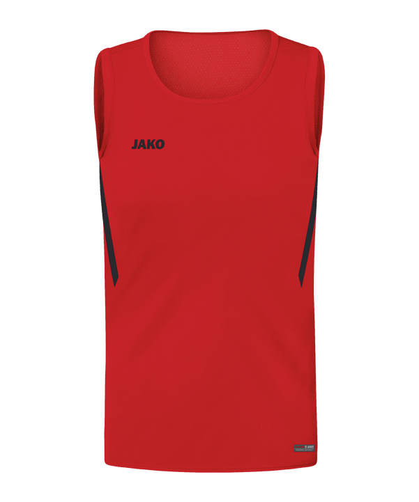 JAKO Challenge Tanktop Kids Rot Schwarz F101 - rot