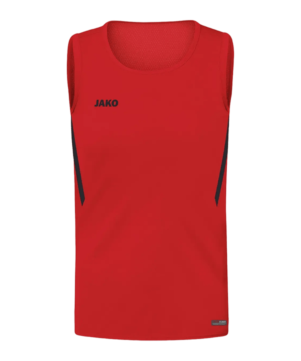 JAKO Challenge Tanktop Kids Rot Schwarz F101