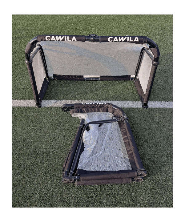 Cawila ACADEMY Aluminium Klapptor 120x80cm | - schwarz