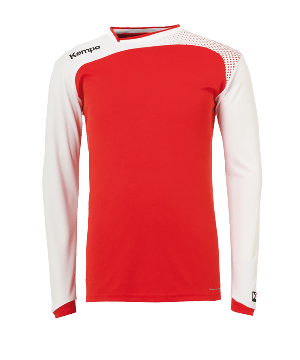 Kempa Emotion Trikot langarm Kids Rot Weiss F02 - rot