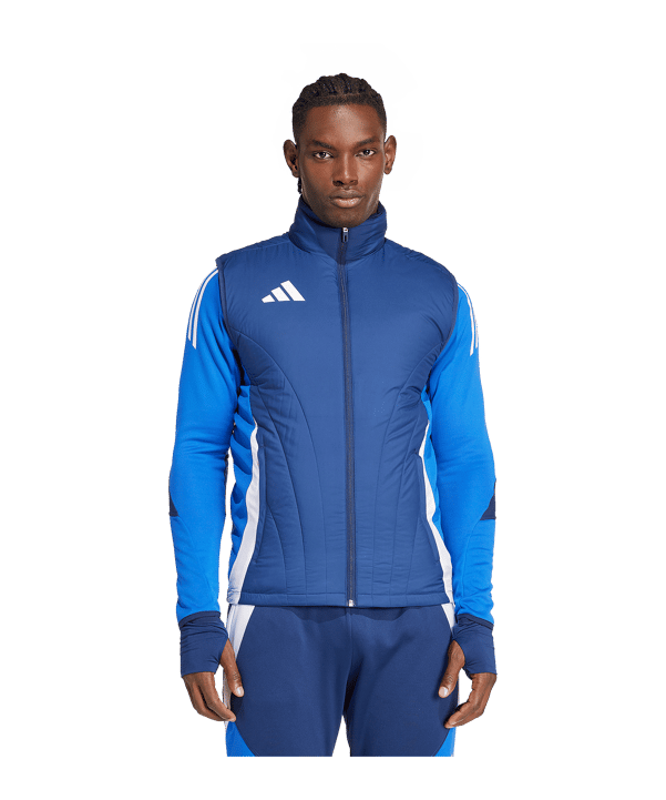 adidas Tiro 24 Competition Weste Blau - blau