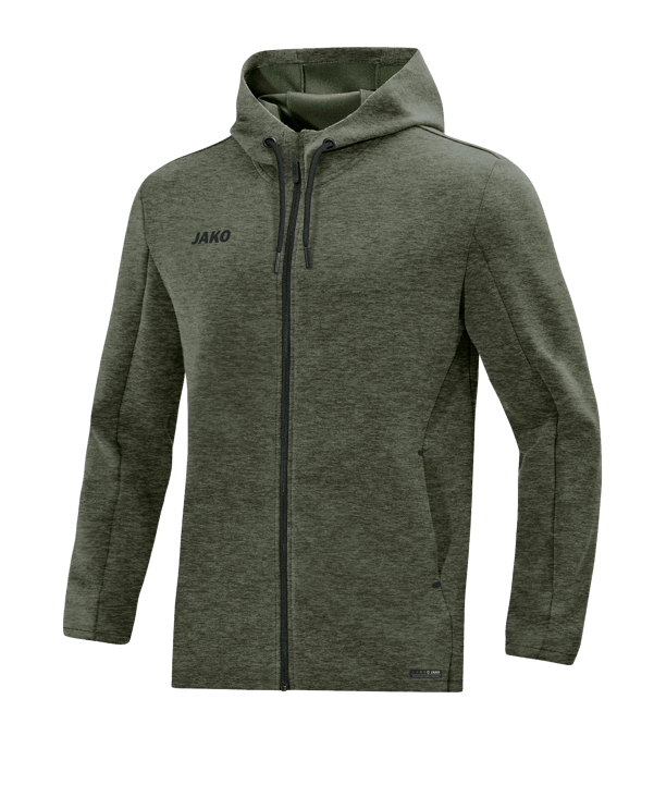 Jako Premium Basic Kapuzenjacke Khaki F28