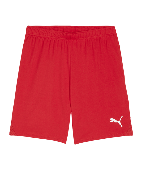 PUMA teamGOAL Short Rot Weiss F01