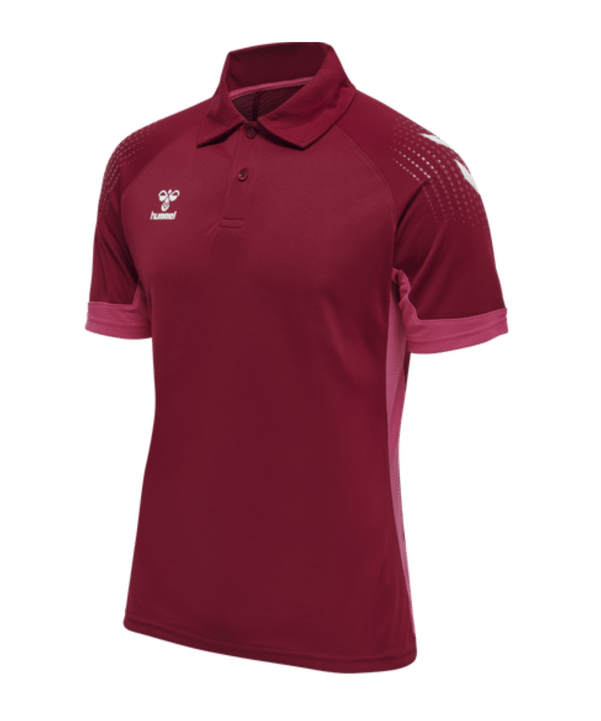 Hummel hmlLEAD Functional Poloshirt Rot F3584 - rot
