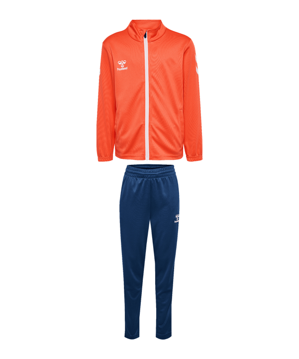 Hummel Logo Trainingsanzug Kids Orange F4205 