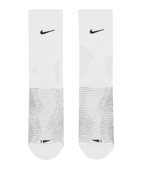 Nike Vapor Grip Crew Socken Weiss Schwarz F100 - weiss