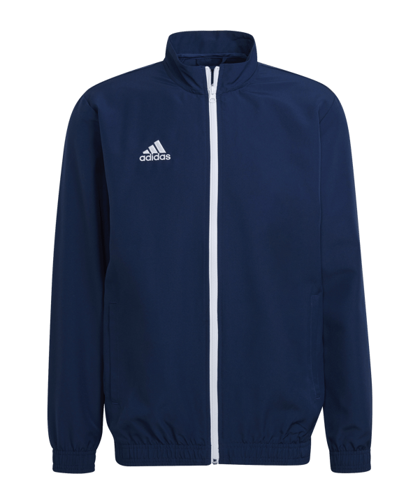 adidas Entrada 22 Präsentationsjacke Blau - blau