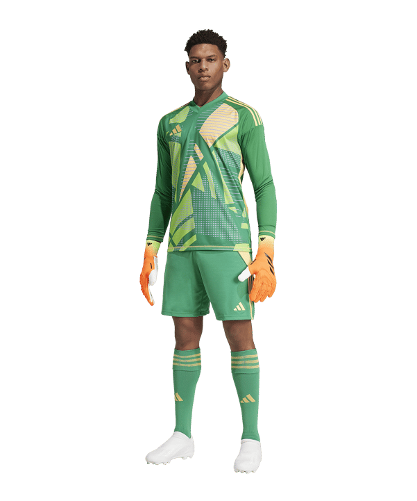 adidas Tiro 24 Short Grün Orange - gruen